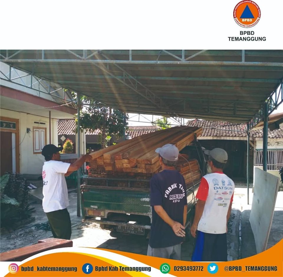 Masjid Roboh di Desa Kedu Kecamatan Kedu