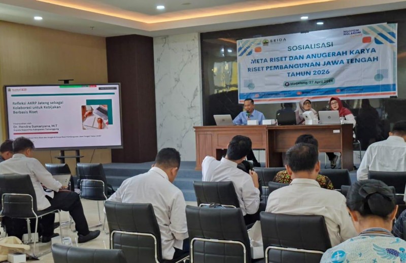 Sosialisasi Meta Riset dan Anugrah Karya Riset Pembangunan Jawa Tengah Tahun 2026