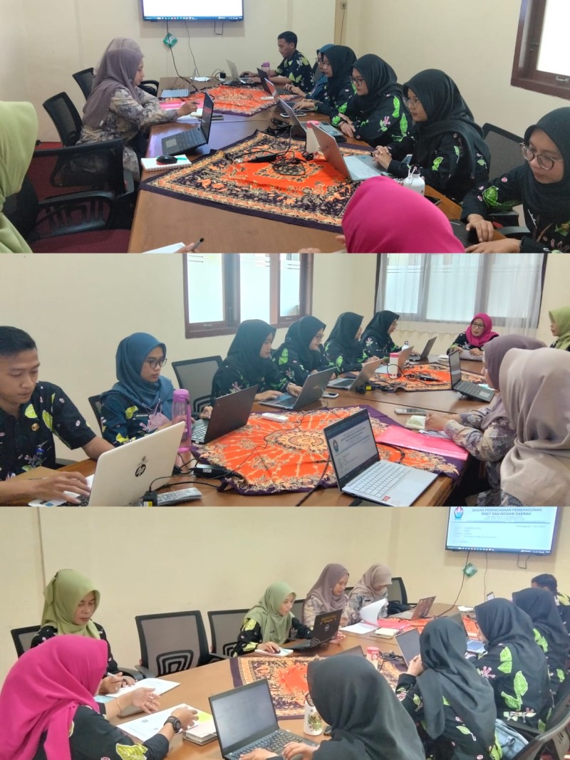 Kegiatan Pendampingan Pemenuhan Data Dukung Inovasi Daerah di Inspektorat
