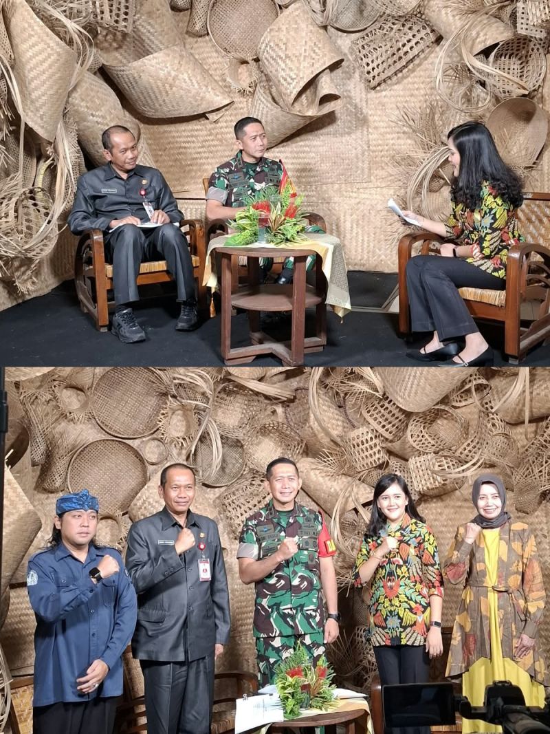 Podcast Perencanaan Bersama Kodim di TMG TV