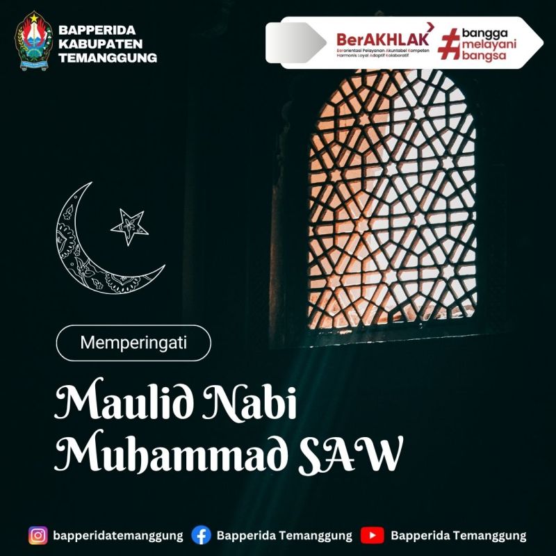 Selamat Memperingati Maulid Nabi Muhammad SAW