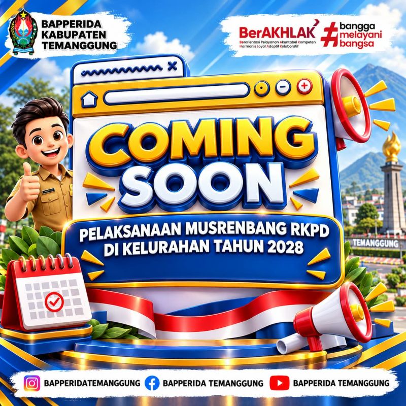 Coming Soon Pelaksanaan Musrenbang RKPD di Kelurahan Tahun 2028