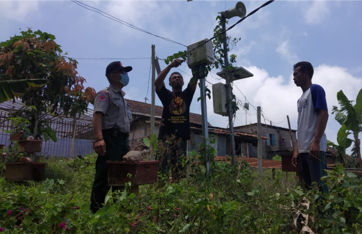 Antisipasi Bencana, BPBD Temanggung Lakukan Pengecekan EWS