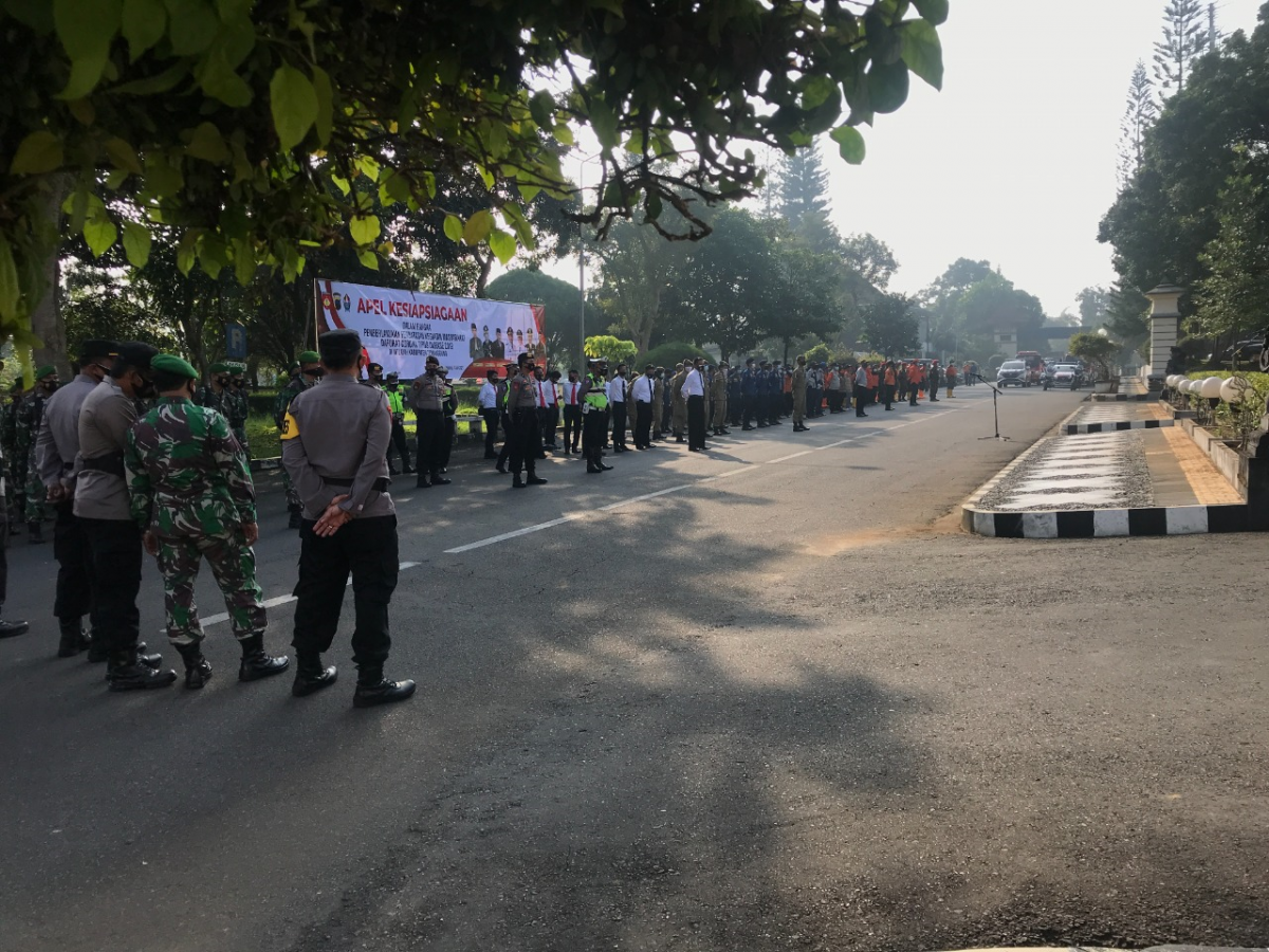 Pemkab Temanggung Gelar Apel Kesiapsiagaan PPKM Darurat