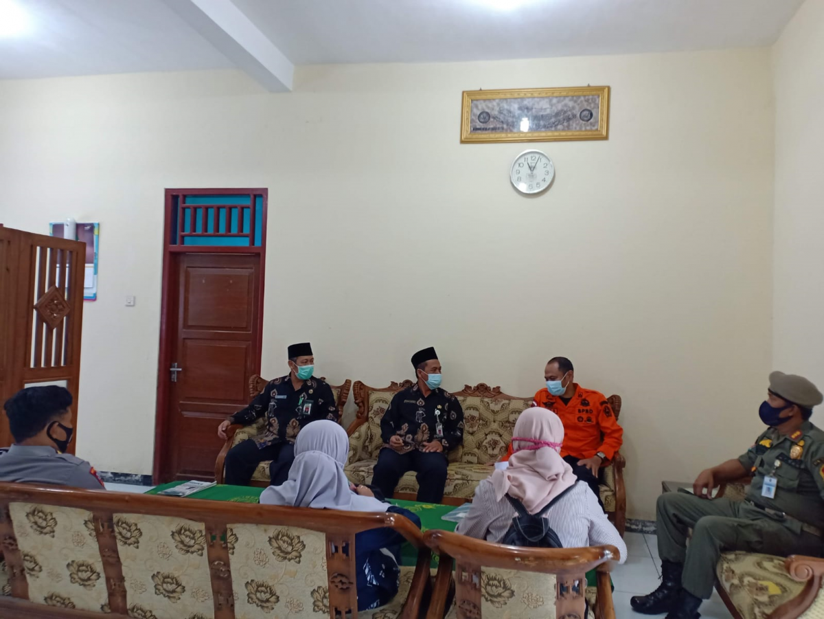 Sosialisai Protokol Kesehatan Sebelum diberlakukannya Pertemuan Tatap Muka di Sekolah 