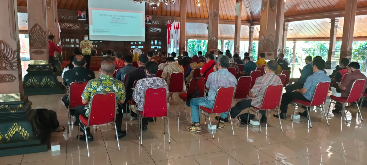 Sosialisasi Protokol Kesehatan untuk Pengelola Pariwisata dan Kesenian di Kabupaten Temanggung